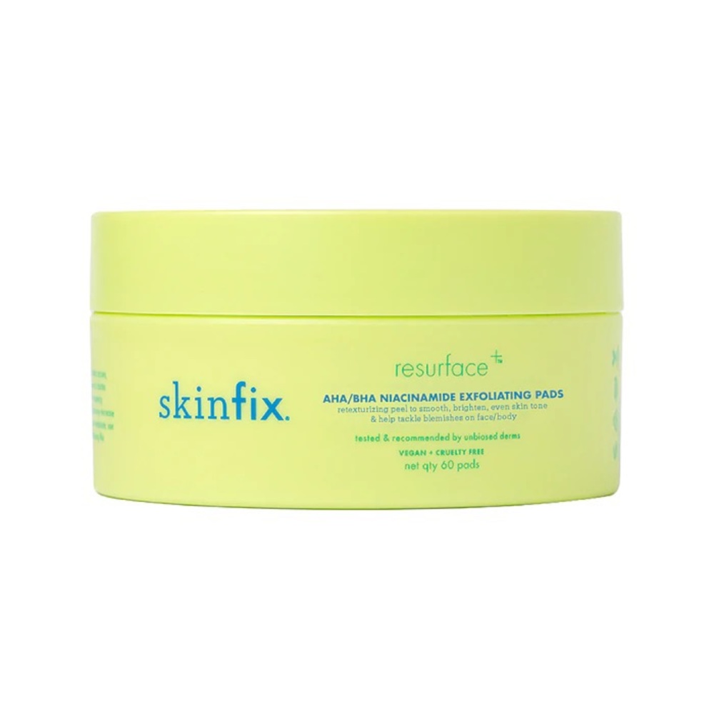 Resurface+ AHA/BHA Niacinamide Exfoliating Pads (New without box)
